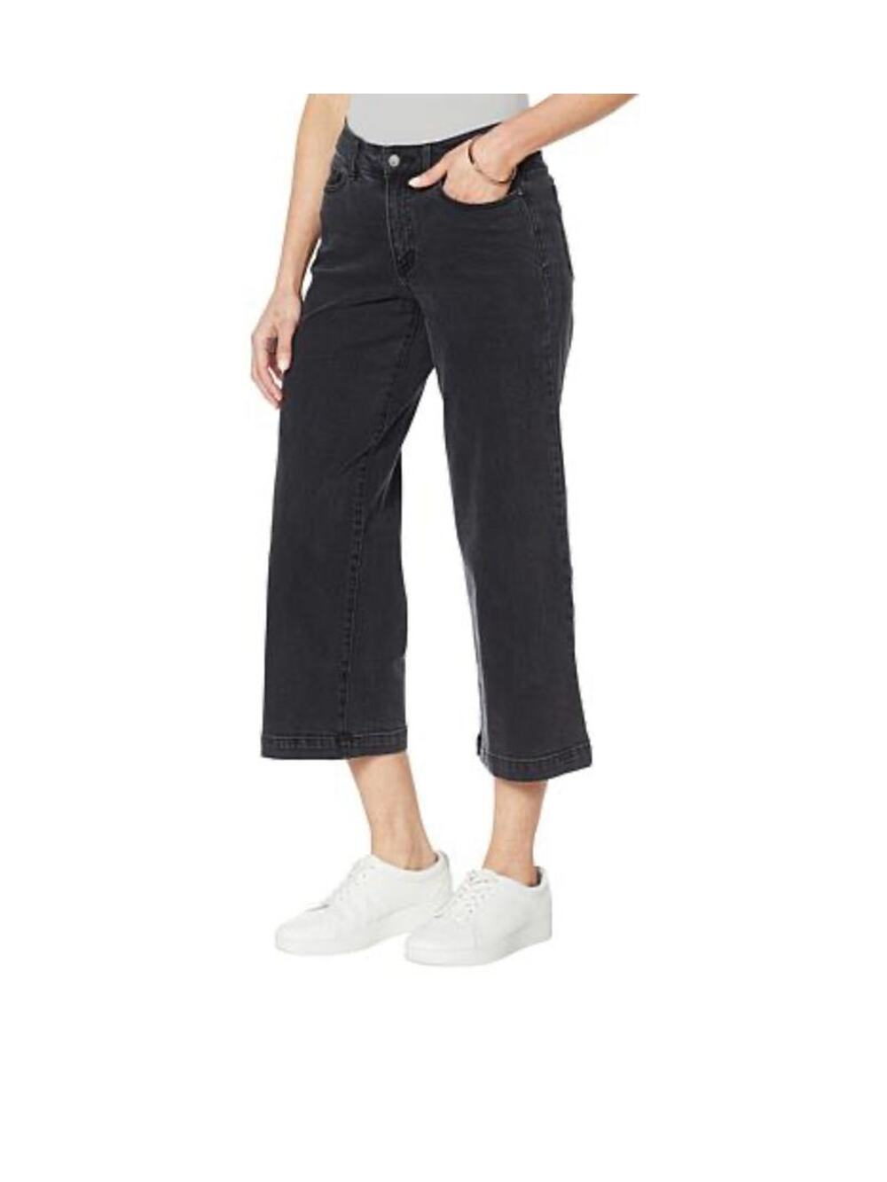 G by Giuliana Wide-Leg Cropped Jean size 4 NWT